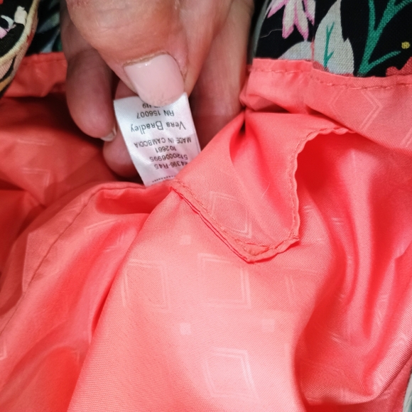 Vera Bradley Multicolor Floral Tote - Picture 10 of 11